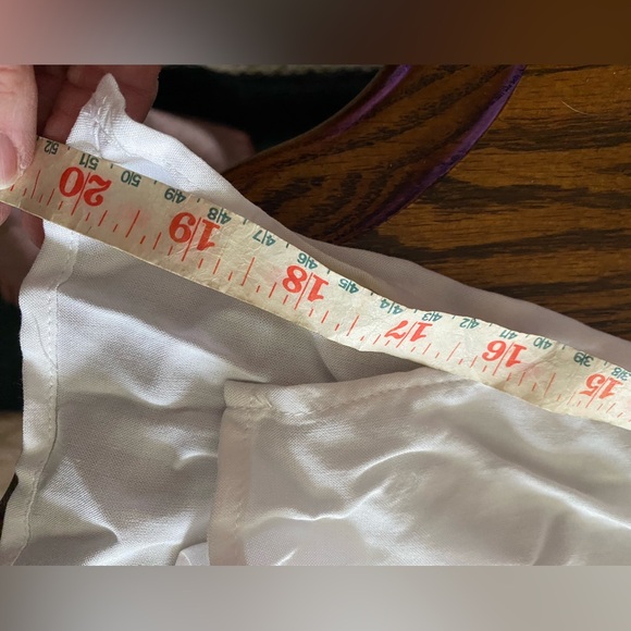 Cato White Top with lace insert details. NWT - Picture 6 of 7